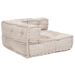 Модуль мягкий угловой Secret De Maison «Como» (mod. 10091) (Бежево-серый Luchetta)