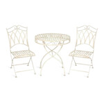 Комплект (стол + 2 стула) Secret De Maison «Palladio» (PL08-8668/8669) (Antique White)