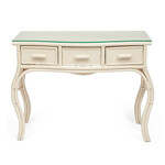 Туалетный столик «Андреа» (Andrea) натуральный ротанг (Белый)