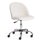 Кресло MELODY (флок, молочный, 4)