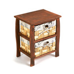 Тумба с 2 ящиками Secret De Maison BEL 2 ( mod. PE-10) (Brown (коричневый) ткань №HX21)