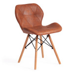 Стул STUTTGART (mod. 74) (античный коричневый RH02-13/натуральный)