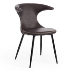 Стул FLAIR (mod. 9020) (коричневый 1/черный)