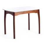 Стол CATERINA (коричневый, белый)