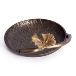 Блюдо Secret De Maison MAPLE2 ( mod. 9553 ) алюминиевый сплав, 21,5x18x8 см, латунь, золото/brass, gold