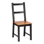 Стул Соната массив сосны, 41х50х95 см, антик/чёрный