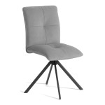 Стул обеденный Sweet поворотный механизм 360, велюр, серый, 29