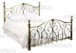 Кровать двуспальная «BD-602» + основание (Античная медь (140 x 200см)