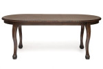 Стол обеденный овальный DEDT 4280 MPC (Тёмно-коричневый)