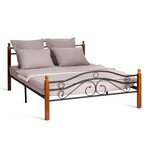 Кровать кованая AT 803 (металлический каркас) + основание (160см x 200см)