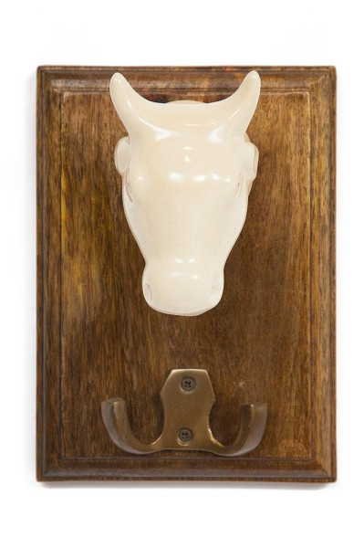 Крючок с головой коровки Secret De Maison Chateau (C-1436) (Натуральный)