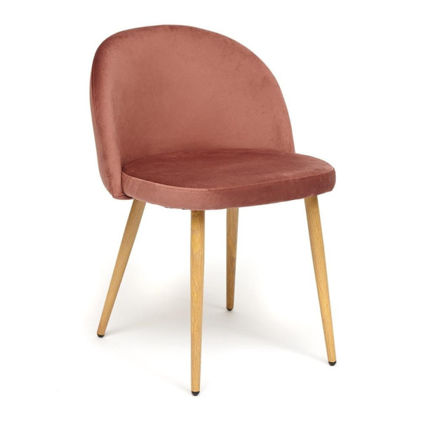 Стул MELODY (mod. 4997) (коралловый/натуральное дерево)