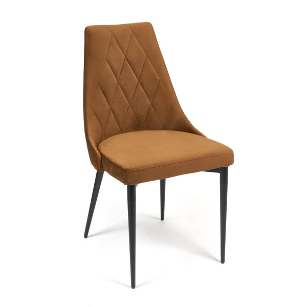 Стул «Lavanda» (mod. 712) (коричневый barkhat 11/черный)