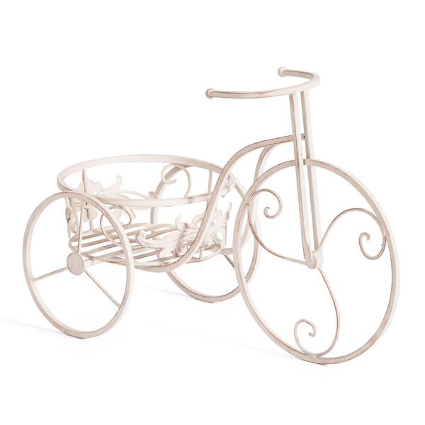 Цветочница Secret de Maison LED ( mod. PL08-10009 ) металл, 55х25х39см, antique white