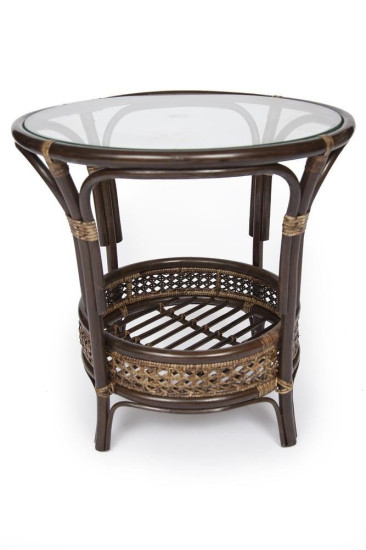 Стол «Пеланги» (Pelangi) (Antique brown (античный чёрно-коричневый)