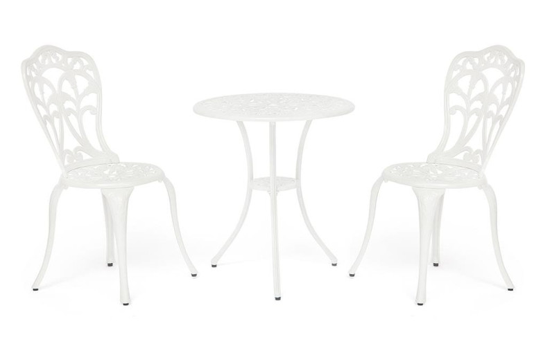 Комплект Secret De Maison «Серенада» (Serenade) (стол+2 стула) (Белый)