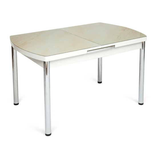 Стол «Marmaris» (mod. 18) (кремовый мрамор)