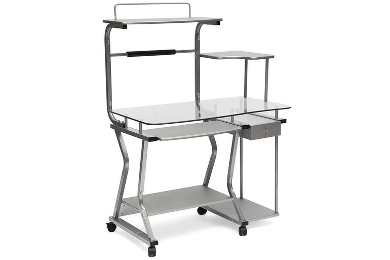 Компьютерный стол с надстройкой ST-S240 (Серебро)