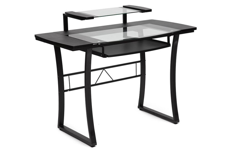Стол компьютерный стеклянный «Studio WRX-05» (стекло прозрачное)