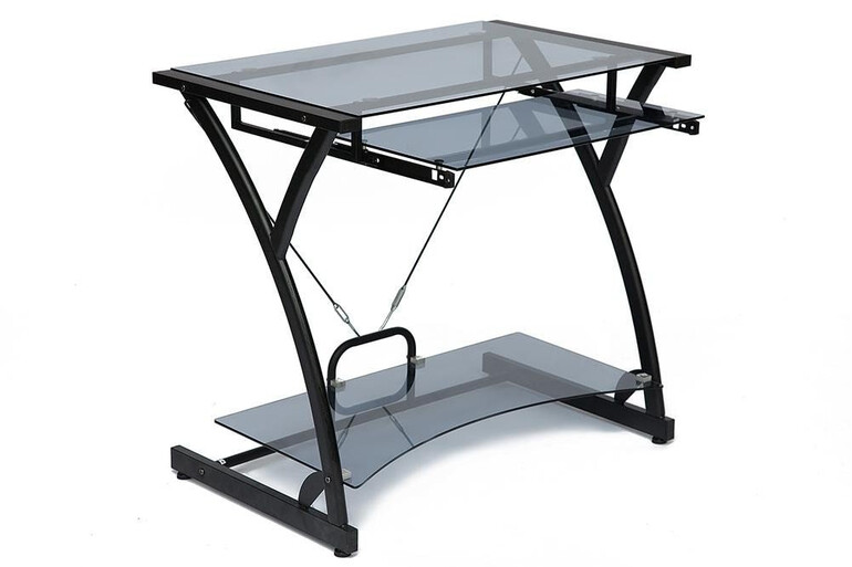 Стол компьютерный стеклянный Dark Wader WRX-01 (Тонированное)