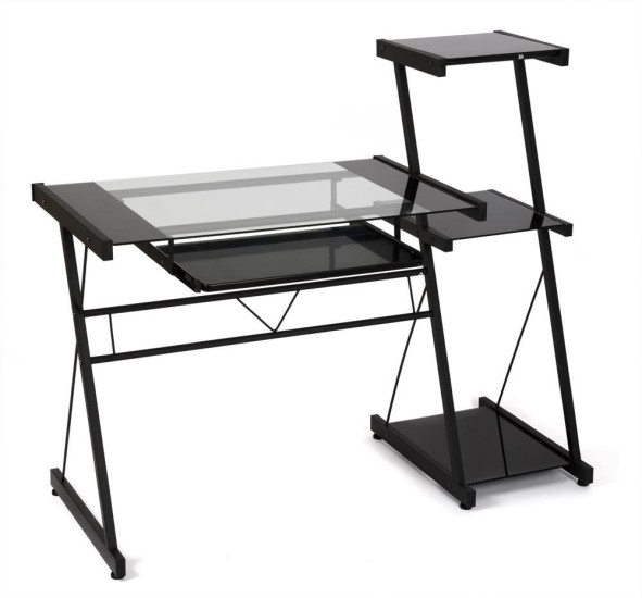 Компьютерный стол со стеллажом Technospace WRX-08 (Прозрачное)