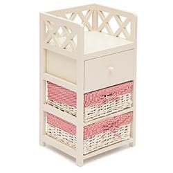 Тумба Secret De Maison «Cage 3» (Каж 3) 4339 с ящиком (Белый)