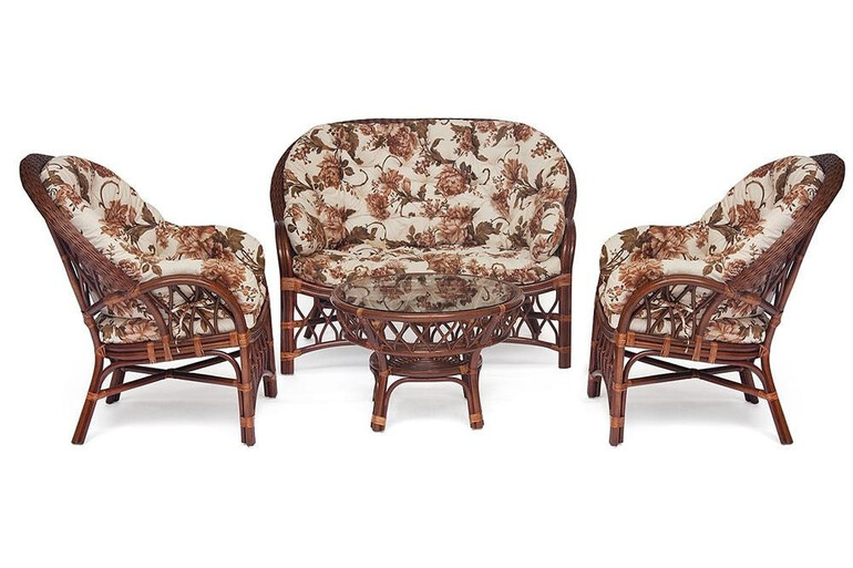 Комплект для отдыха Secret De Maison «Нью Черчиль» (Neo Churchill) натуральный ротанг (Pecan washed)