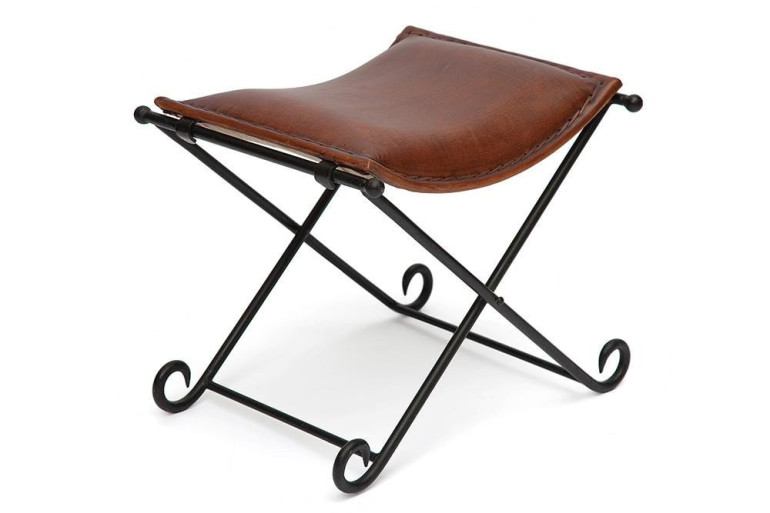 Пуф Secret De Maison «Флекс» (Flex) 1931 с отделкой из натуральной кожи (Коричневый «Лофт»)