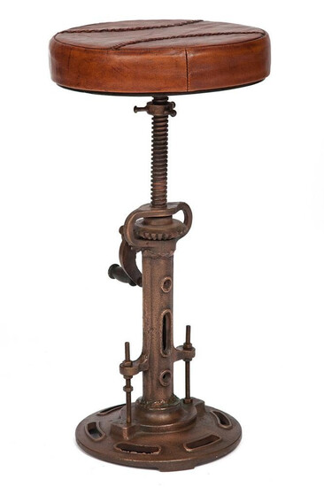 Стул на винтовой ножке Secret De Maison «Kendoz» (mod. М-14523) (Коричневый «Лофт»)