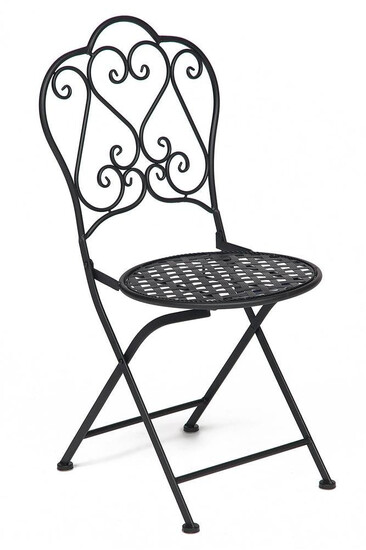 Кованый стул Secret De Maison «Лав Чэйр» (Love Chair) (Чёрный)