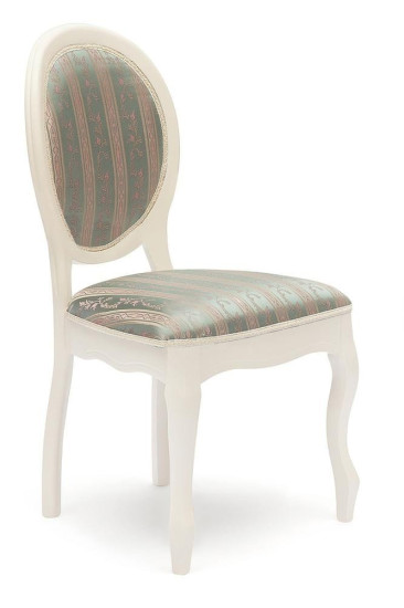 Стул с мягким сиденьем и спинкой «Фиона» (Fiona) FN-SC (Слоновая кость)