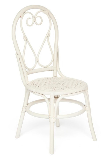 Стул «Бистро» (Bistro butter white) натуральный ротанг (Белый)