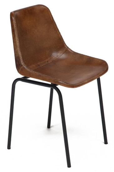 Стул Secret De Maison «Рино» (Rino) 2192 из натуральной кожи (Античный светлый)