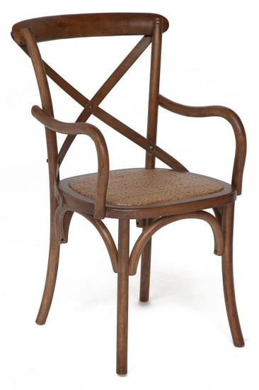 Стул Secret De Maison «Cross Armchair» с подлокотниками (Кросс Армчер) mod.CB2008 (Манго)