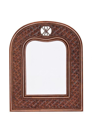 Зеркало «Андреа» (Andrea) натуральный ротанг (TCH White)