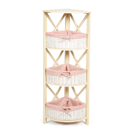 Угловая этажерка Secret De Maison «Angulaire 3» (Ангюлэр 3) PE-04 (Белый)