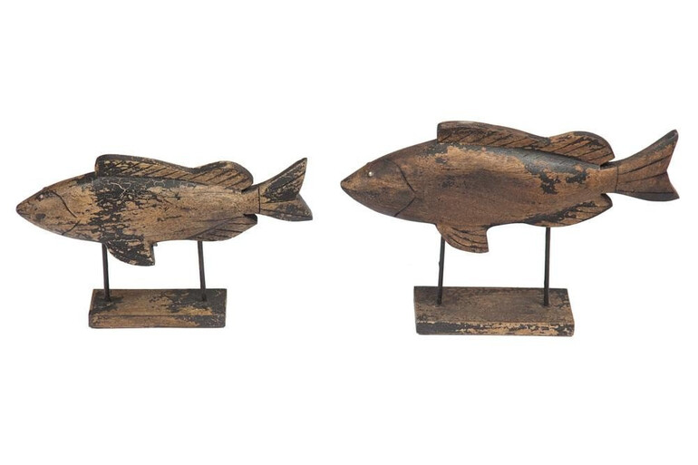 Декор Secret De Maison «Fish» (mod. M-10734) (2 шт.) (Коричневый)