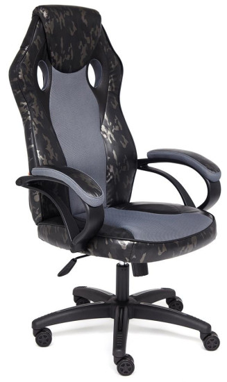 Кресло компьютерное TetChair «Racer GT Military» (Серый)