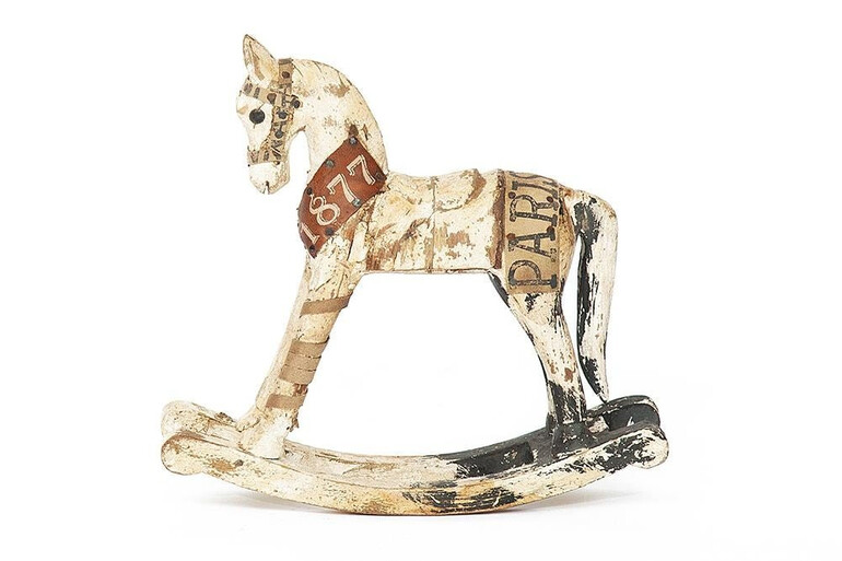 Лошадка Secret De Maison «Rocking Horse» (mod. M-2422) (Античный белый)