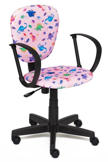 Детское кресло CH 413 (Динозаврики на розовом)