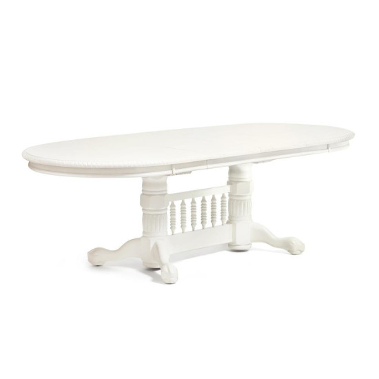 Стол овальный раскладной  «Oakland» -SWC- (4296-SWC) (Ivory white)