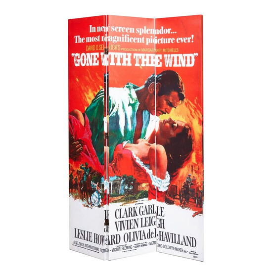 Ширма «Skarlette» (3 створки) (красный)