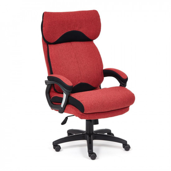 Кресло офисное TetChair «Duke» (красный/черный)