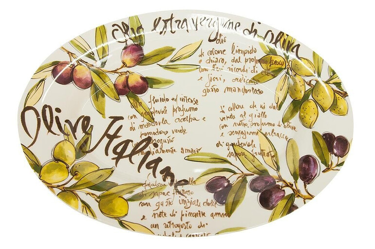 Блюдо овальное OLIVES "ОЛИВКИ"  Oval platter (mod. C/1179 )