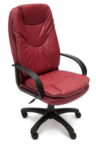 Кресло «Комфорт СТ» (Comfort ST) (Искусственная бордовая кожа)