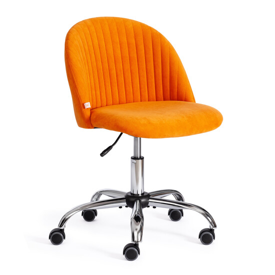 Кресло MELODY (флок, оранжевый, 18)
