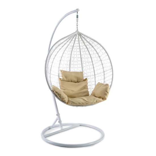 Кресло подвесное (mod. SC-001) с подушкой (Белый)