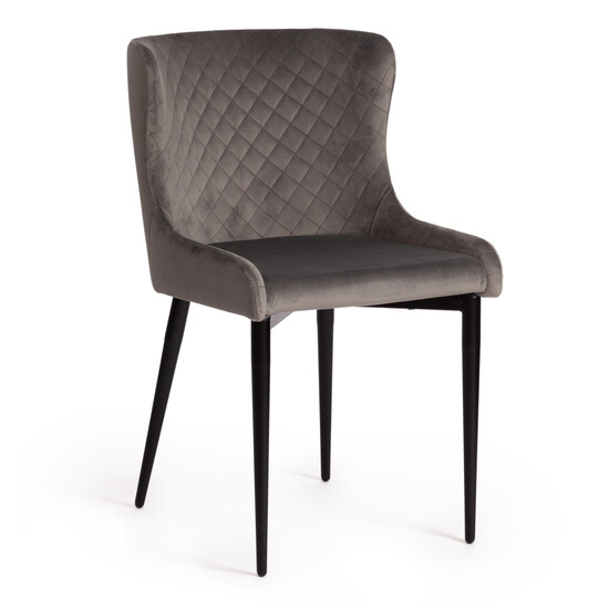 Стул MANTRA (mod. 713) (серый barkhat 26/черный)