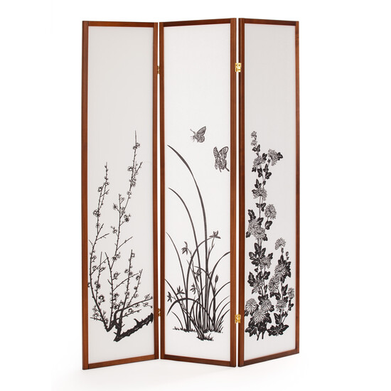 Ширма SN-0012 (Орех (Walnut))