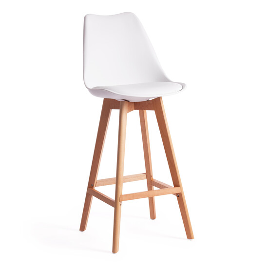 Стул Secret De Maison TULIP BAR (mod. C1014H) (белый 018 /натуральный)